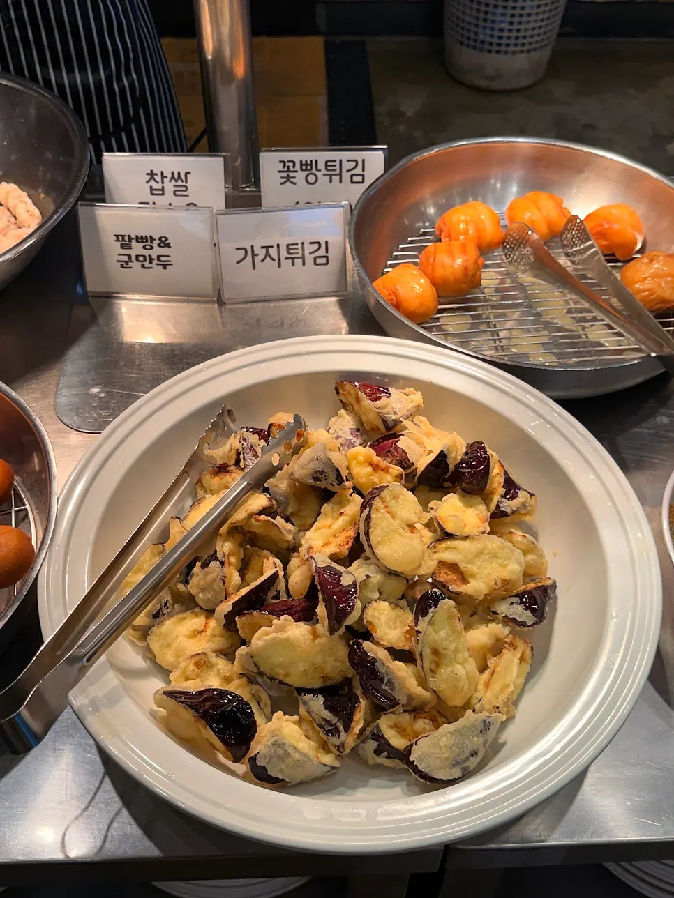 크림새우와 칠리새우 코너