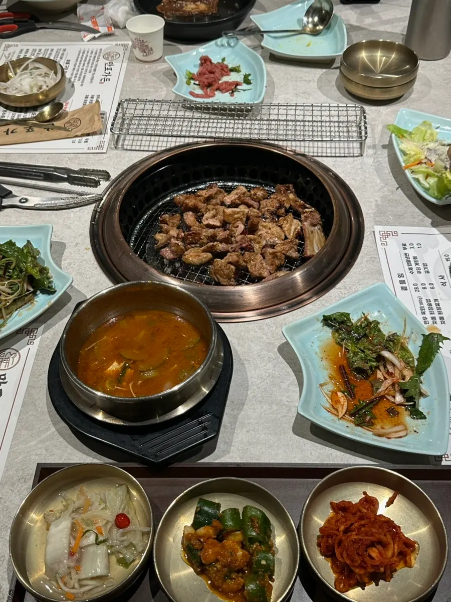 Doenjang-jjigae received with the Naver reservation coupon