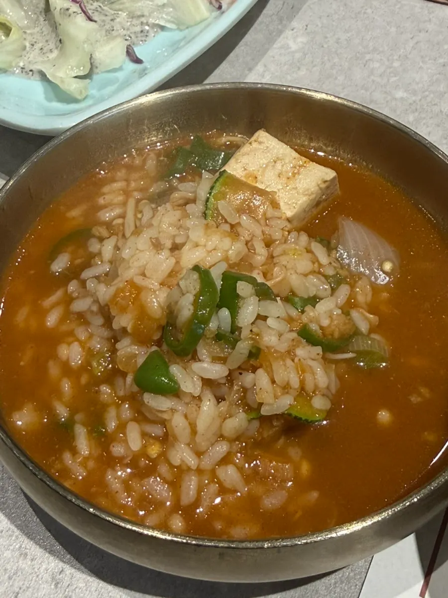 Chadol doenjang sulbap with brisket