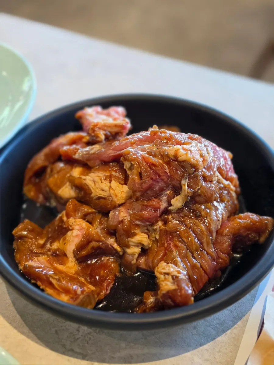 Manpo Garden's doenjang sulbap packed with ingredients