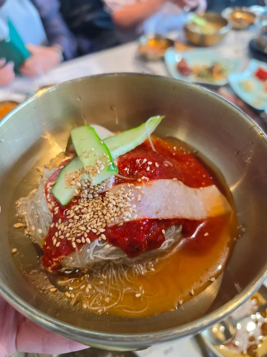 A fully cooked piece of handmade galbi