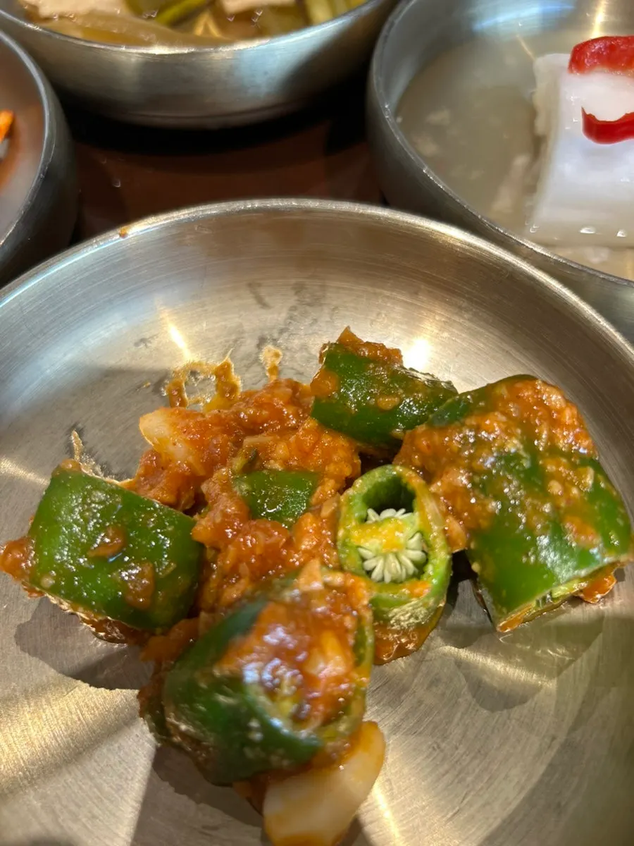 Yukjeon (beef pancake) served as a basic side dish