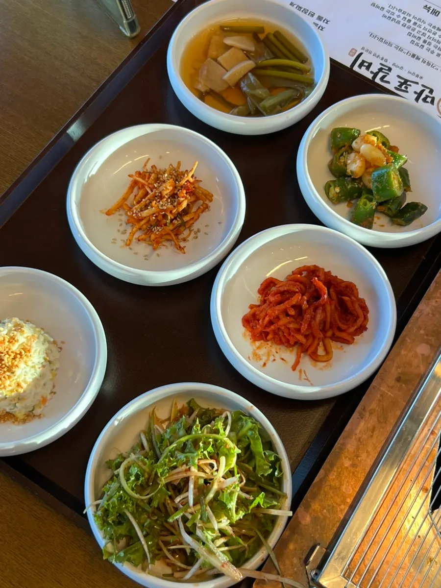 Fresh yukhoe served as a basic side dish