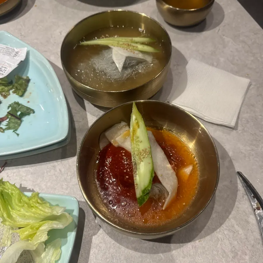 돼지갈비와 구운 양파