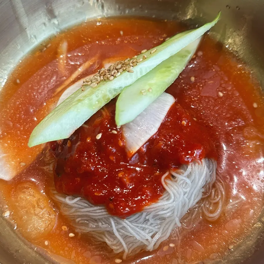 A spoonful of warm doenjang sulbap