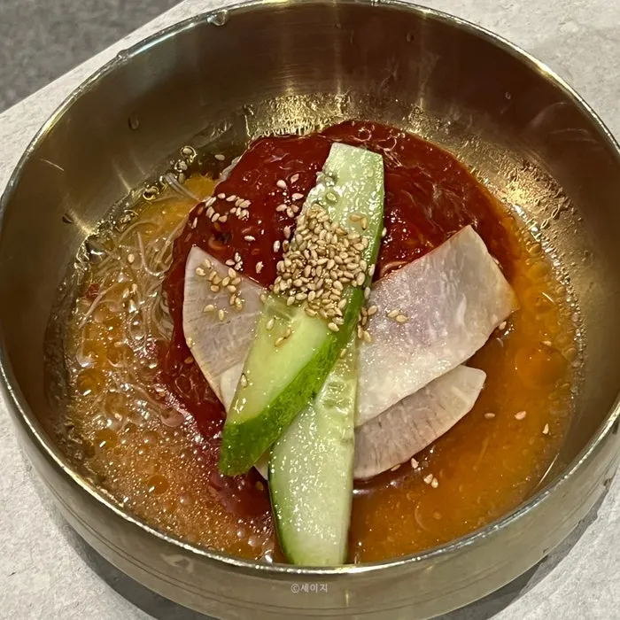 물냉면과 비빔냉면 무료 혜택