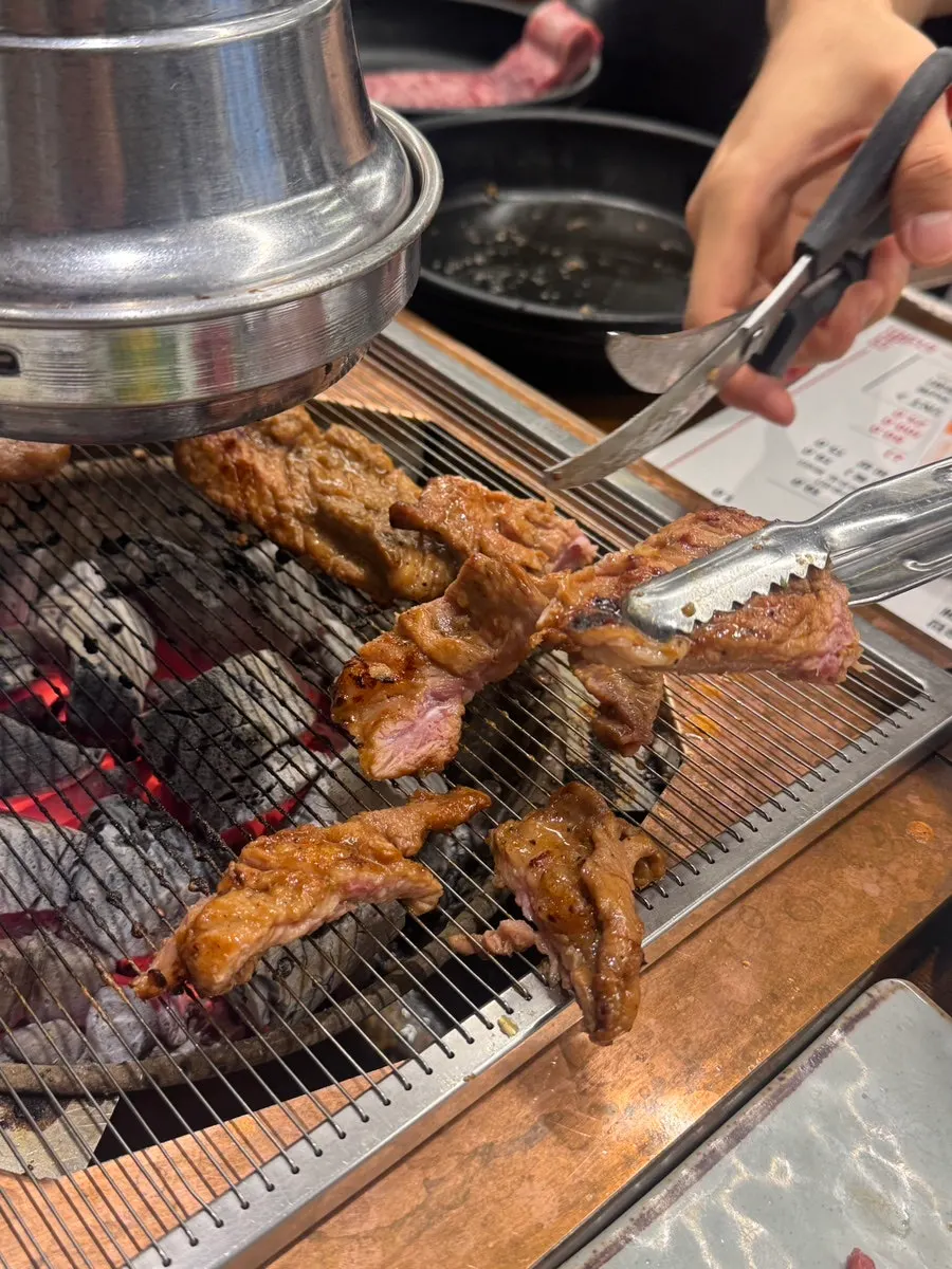 250g of handmade marinated ribs before grilling
