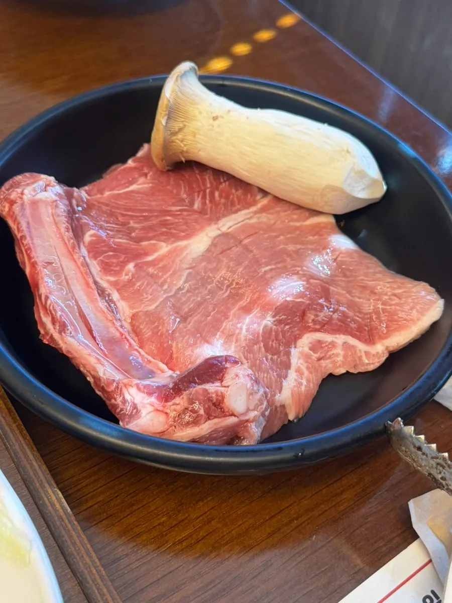 Extra order of Korean pork raw galbi, 200g