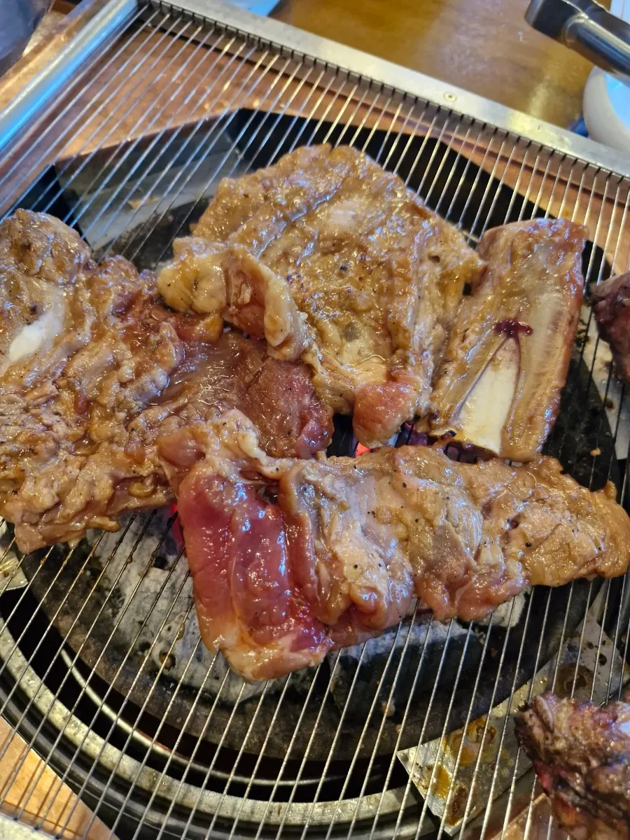 수제 양념갈비 생고기