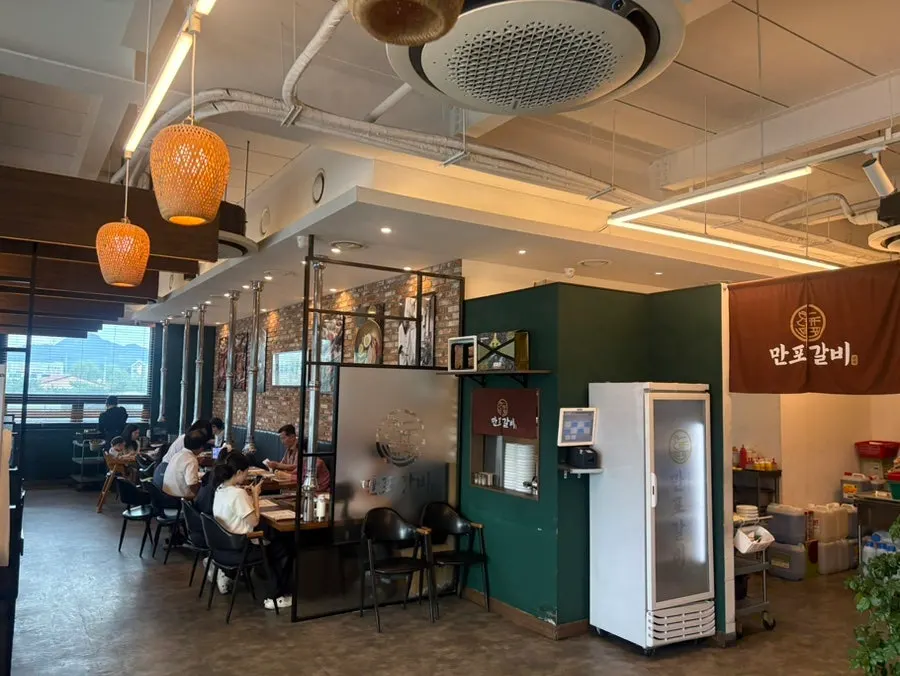 1st-floor interior with celebrity autographs on the wall