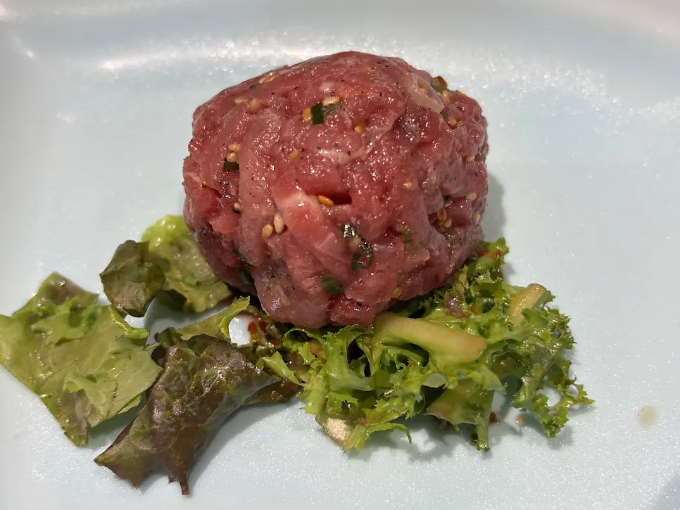 Manpo Garden's hanwoo and pork menu information