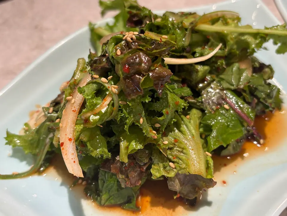 Information on Manpo Garden's weekday handmade galbi set