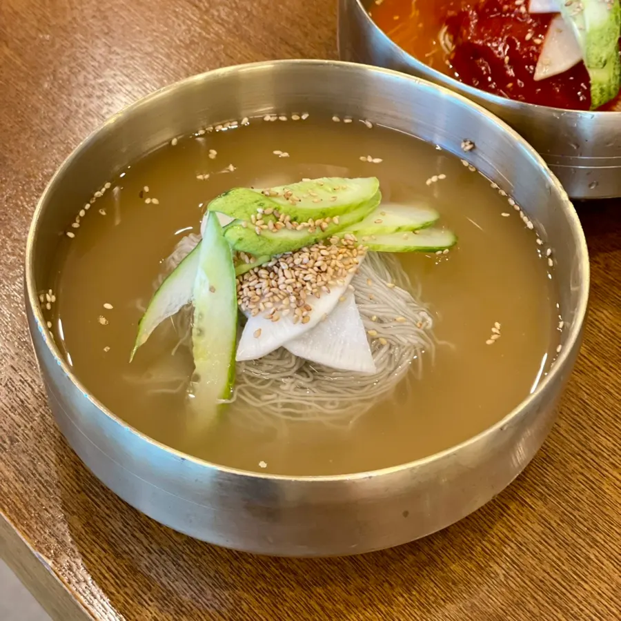 Brisket soybean-paste stew served with rice