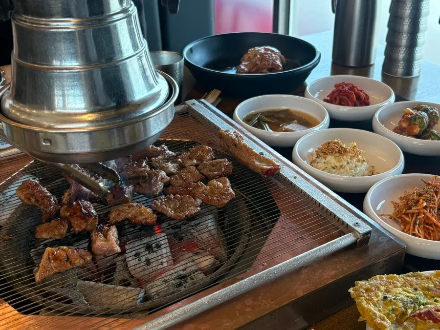 Start of the visit to Manpo Galbi Yangju Main Branch