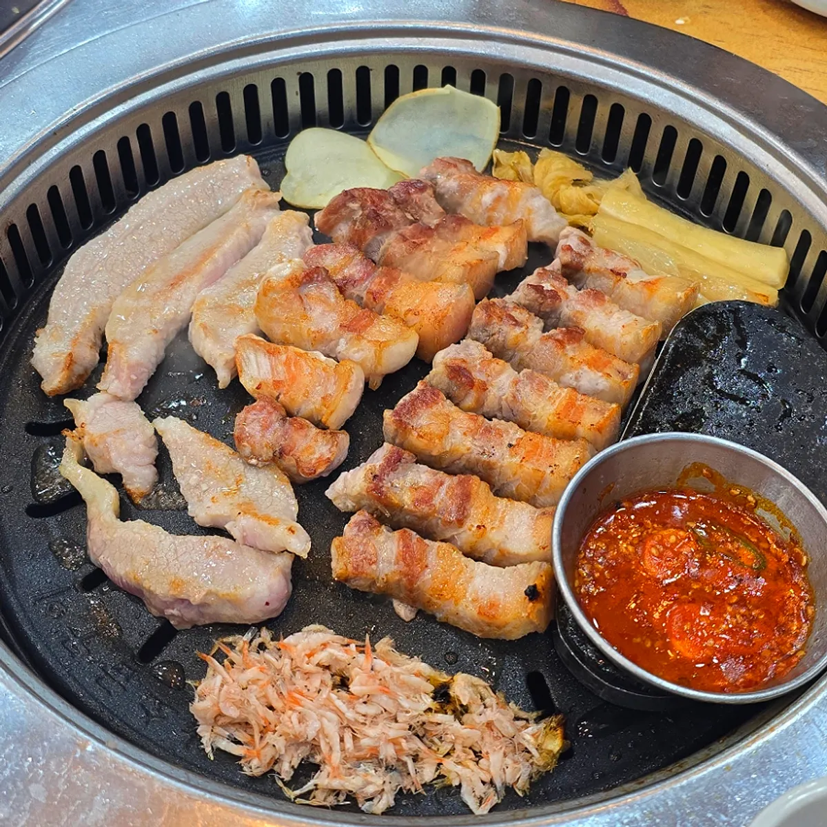 Jjaglee-style beef brisket doenjang stew
