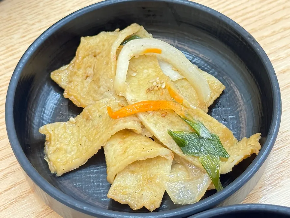 Self-serve corner with dessert plum tea