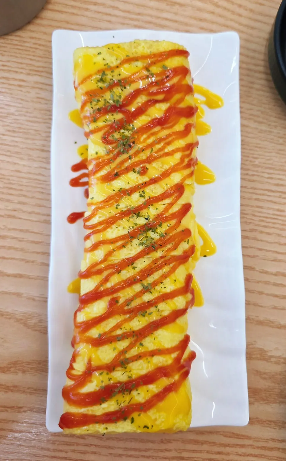 Thick L-size rolled egg