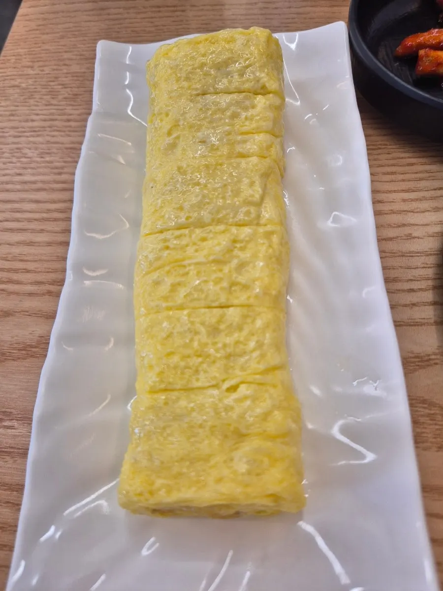 Rolled omelet from the Bujji Mari set