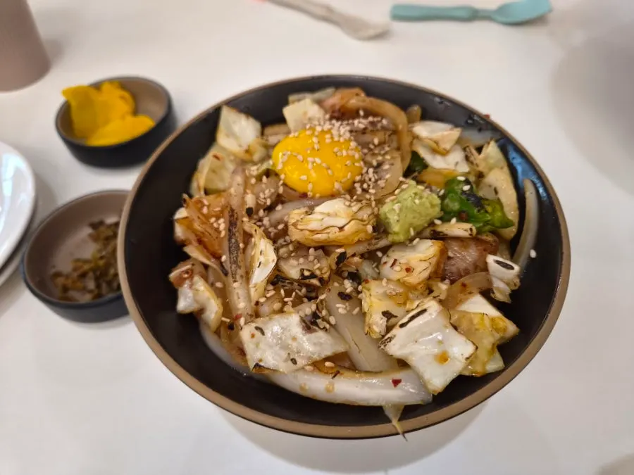 카라이 돈토로동 메뉴