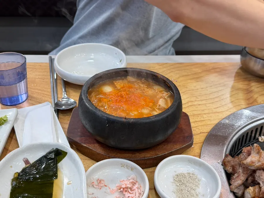 직원이 추천한 고기 조합