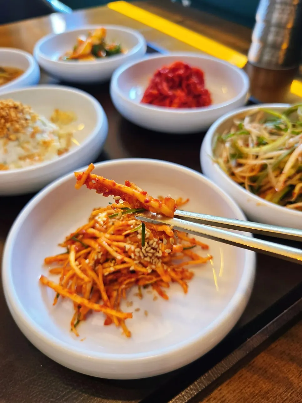Yukhoe served as a basic side dish