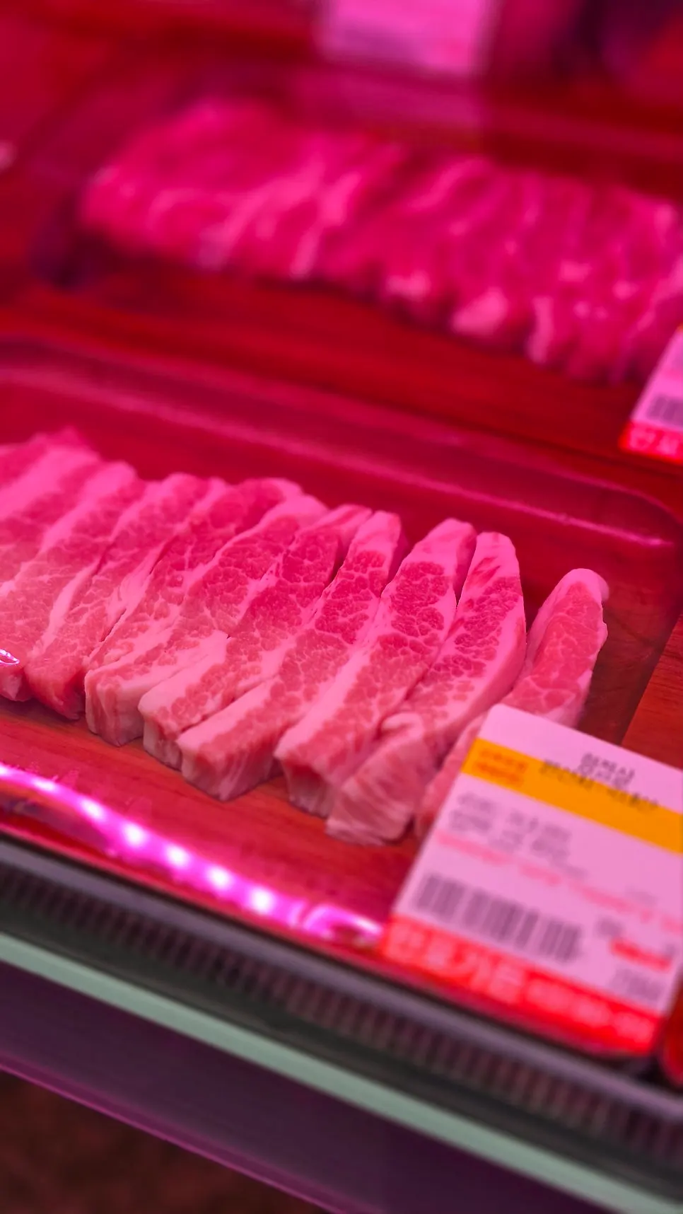 The livestock co-op meat shop right next to Manpo Garden