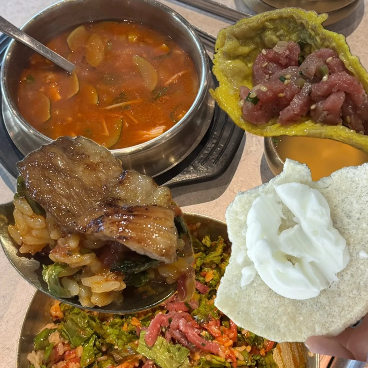 양주 만포가든 돼지갈비 상차림 대표 사진