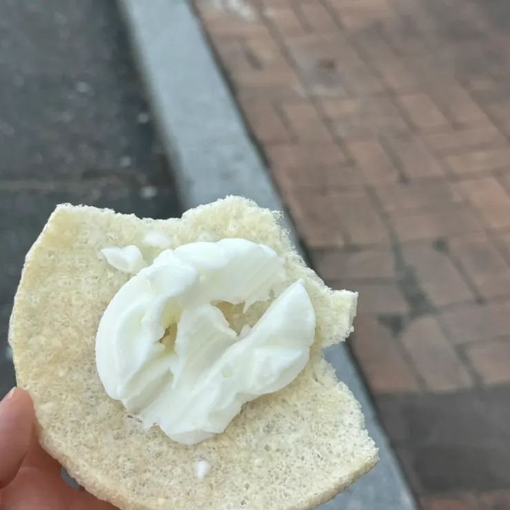 후식 뻥튀기아이스크림 코너