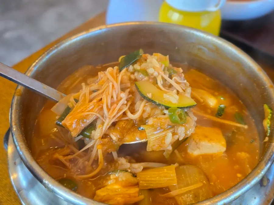 차돌 된장술밥 한 그릇