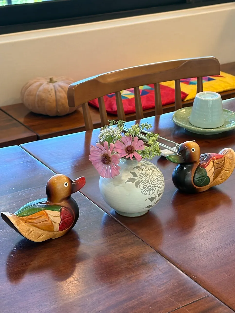 Table setting and decor at Ochan Hoedong