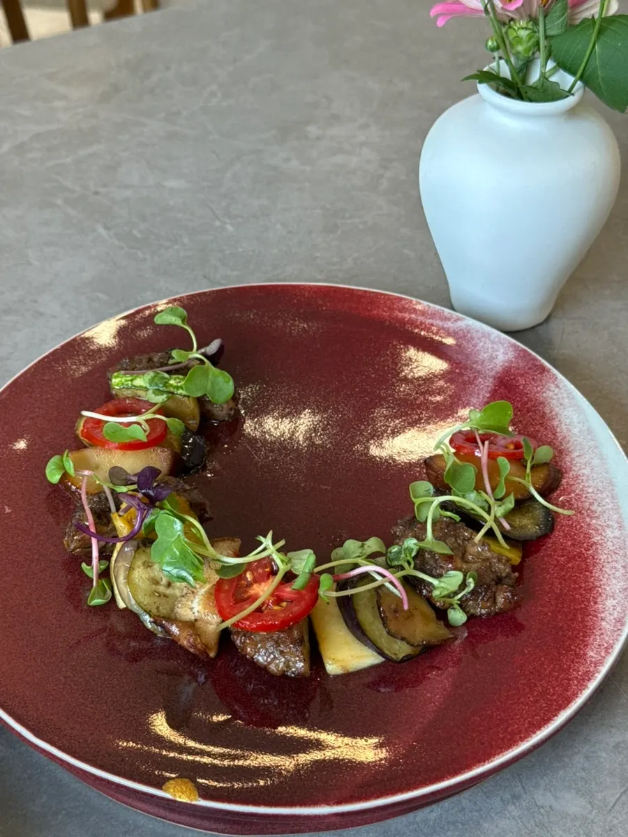 Japchae made with Yangpyeong mushrooms