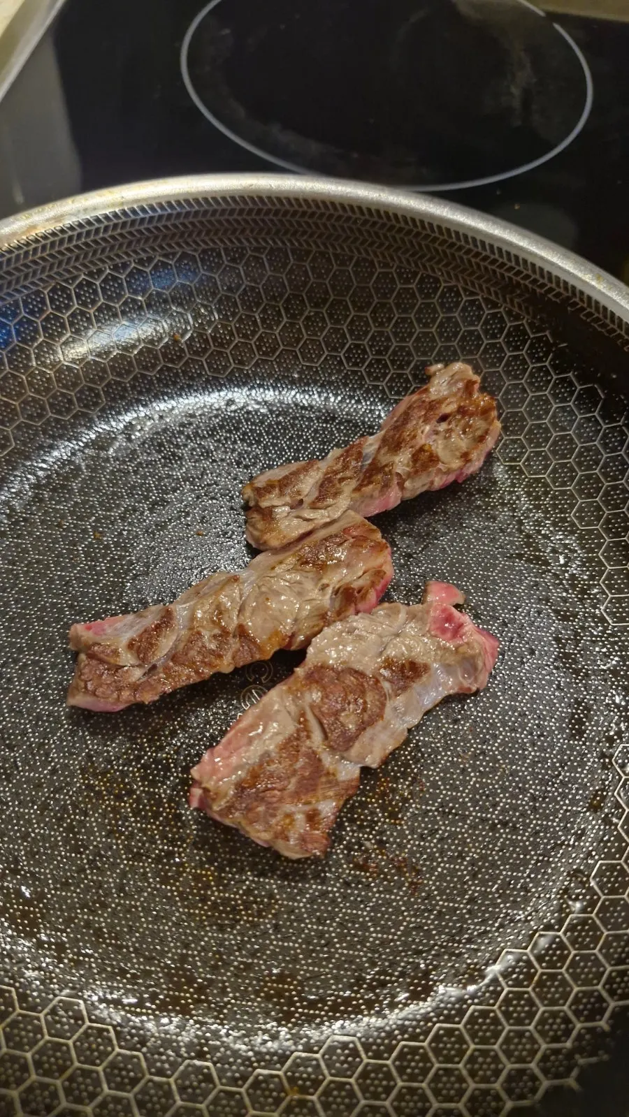 Grilled meat set with side dishes on the table