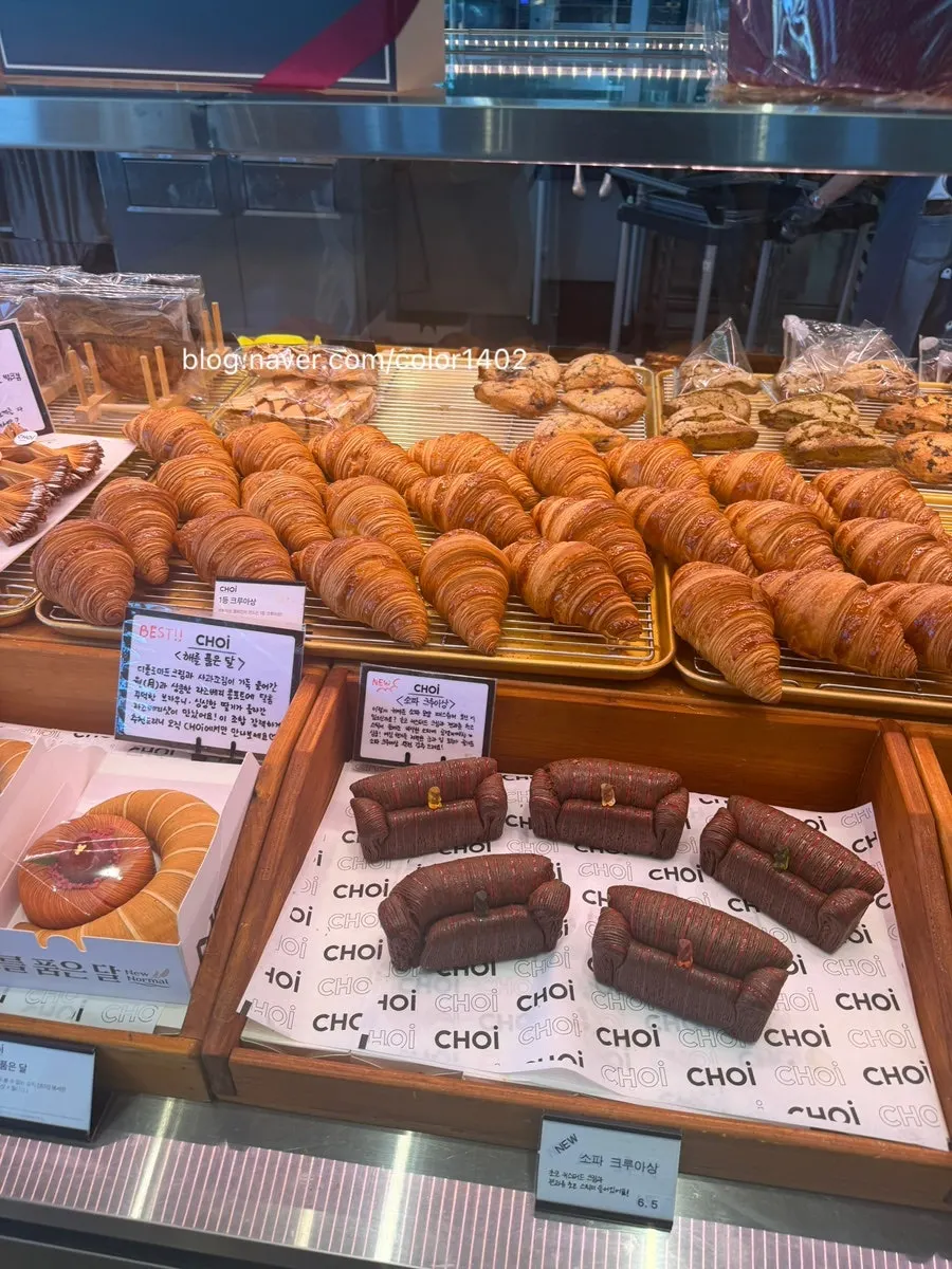 Various breads prepared in the shop