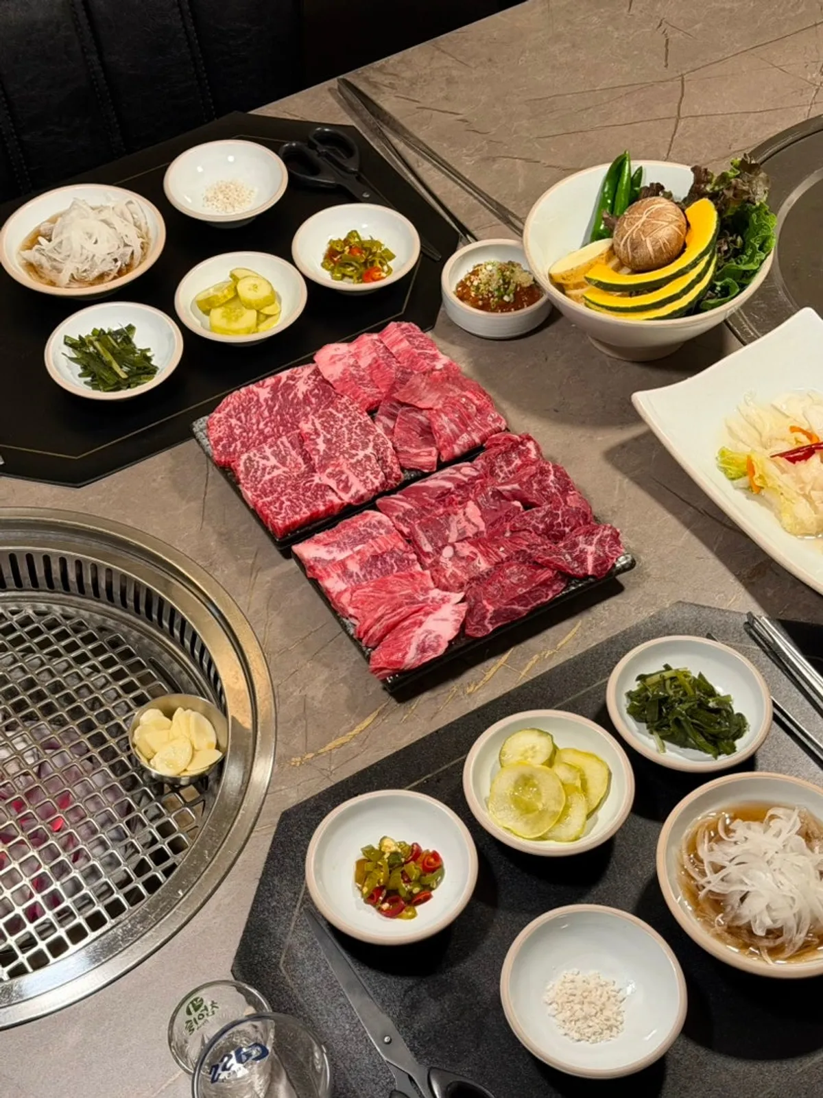 담소 본점 한우 모둠 접시