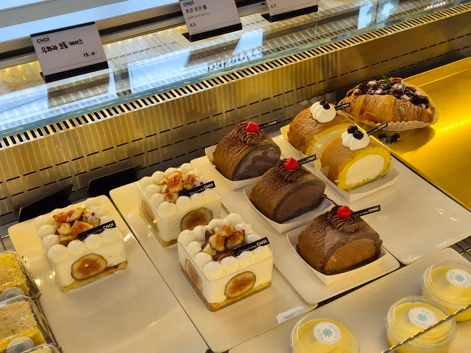 Vitrina de postres de Choi Main Branch