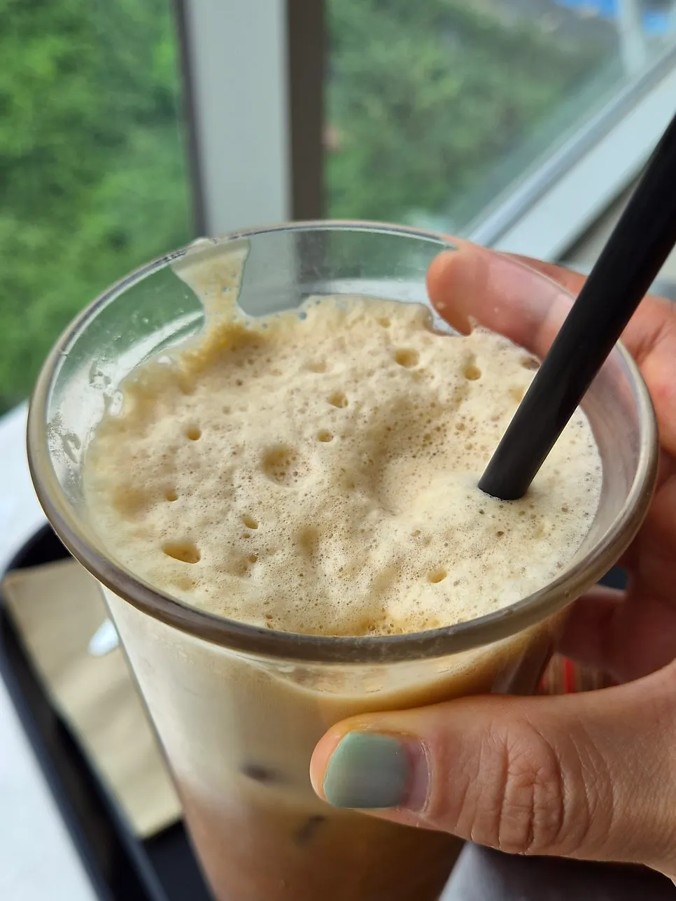 Airy-cano sin sirope y americano helado