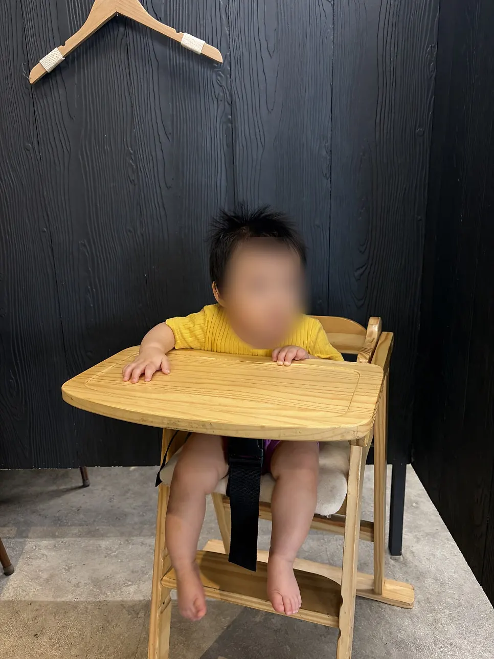 식사를 마친 시로쿠마 테이블
