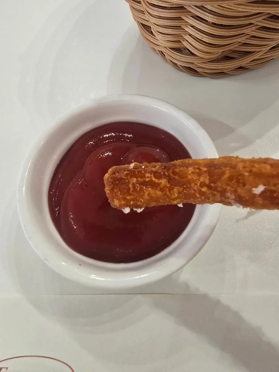 Sweet potato fries at Bueokgan Restaurant