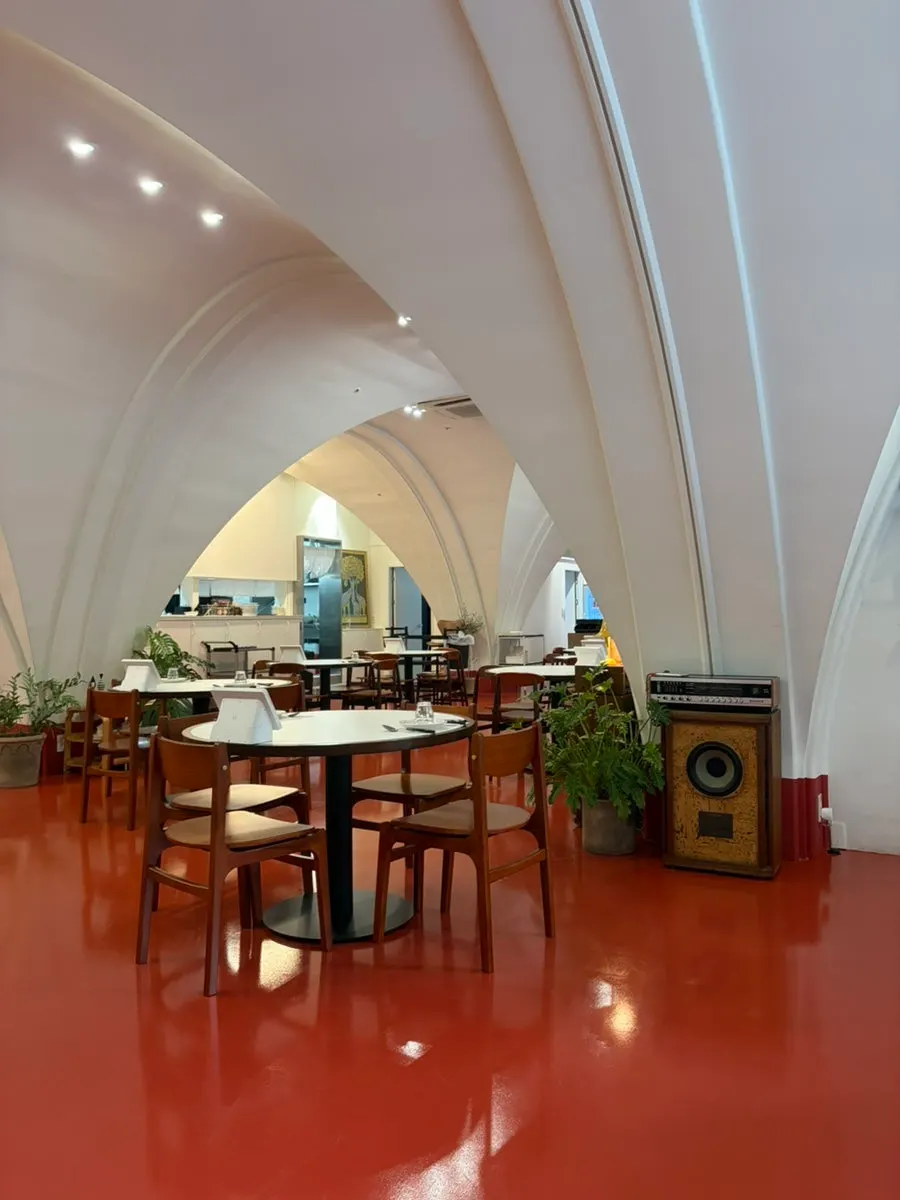 Comfortable restaurant dining area