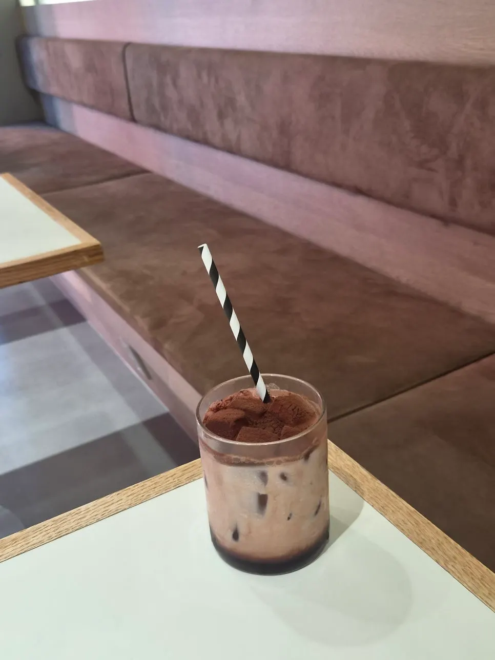 Three drinks placed on the table