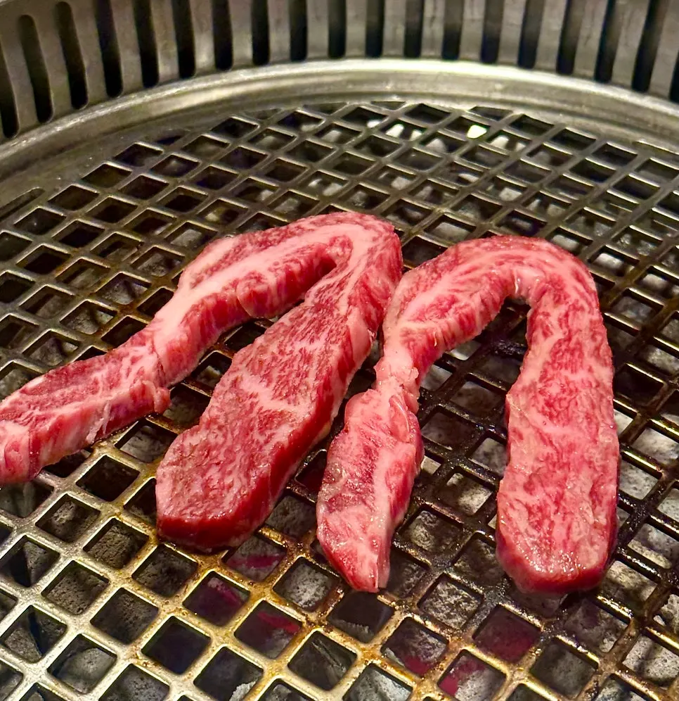 Rich Korean beef with accompaniments
