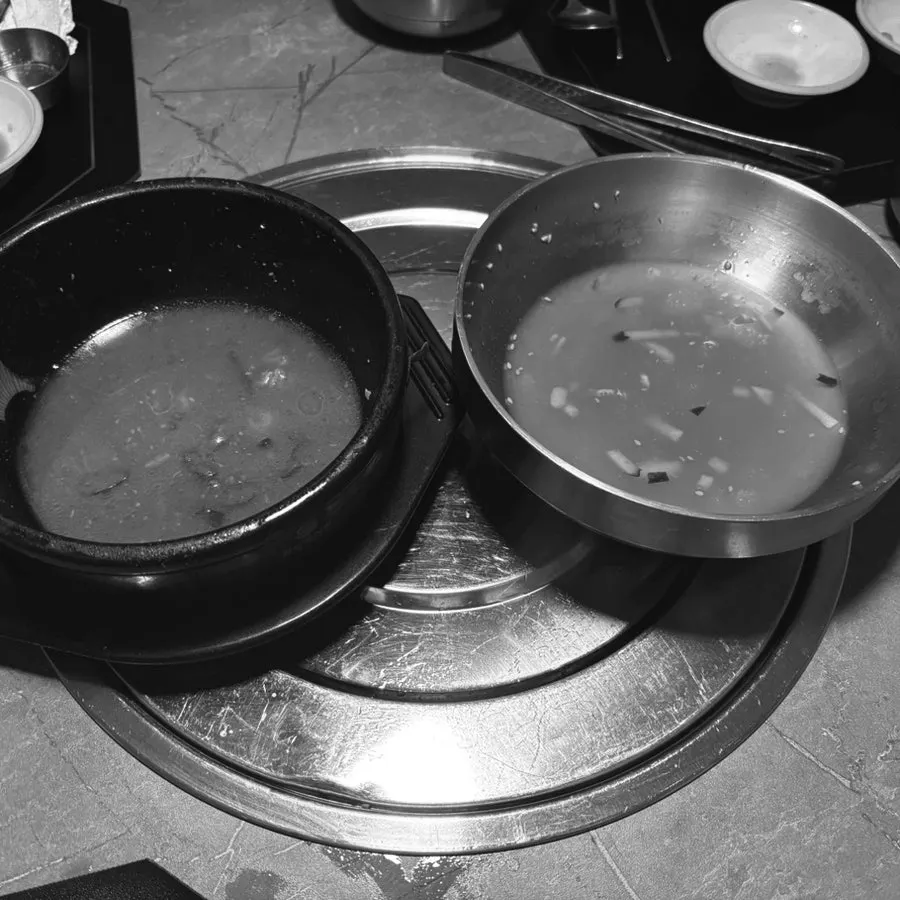 Mul-naengmyeon and Korean beef pairing