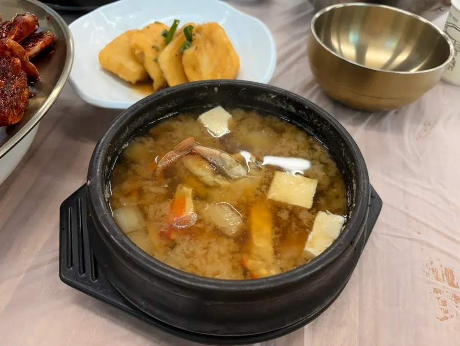 Pork bulgogi served as a basic side dish