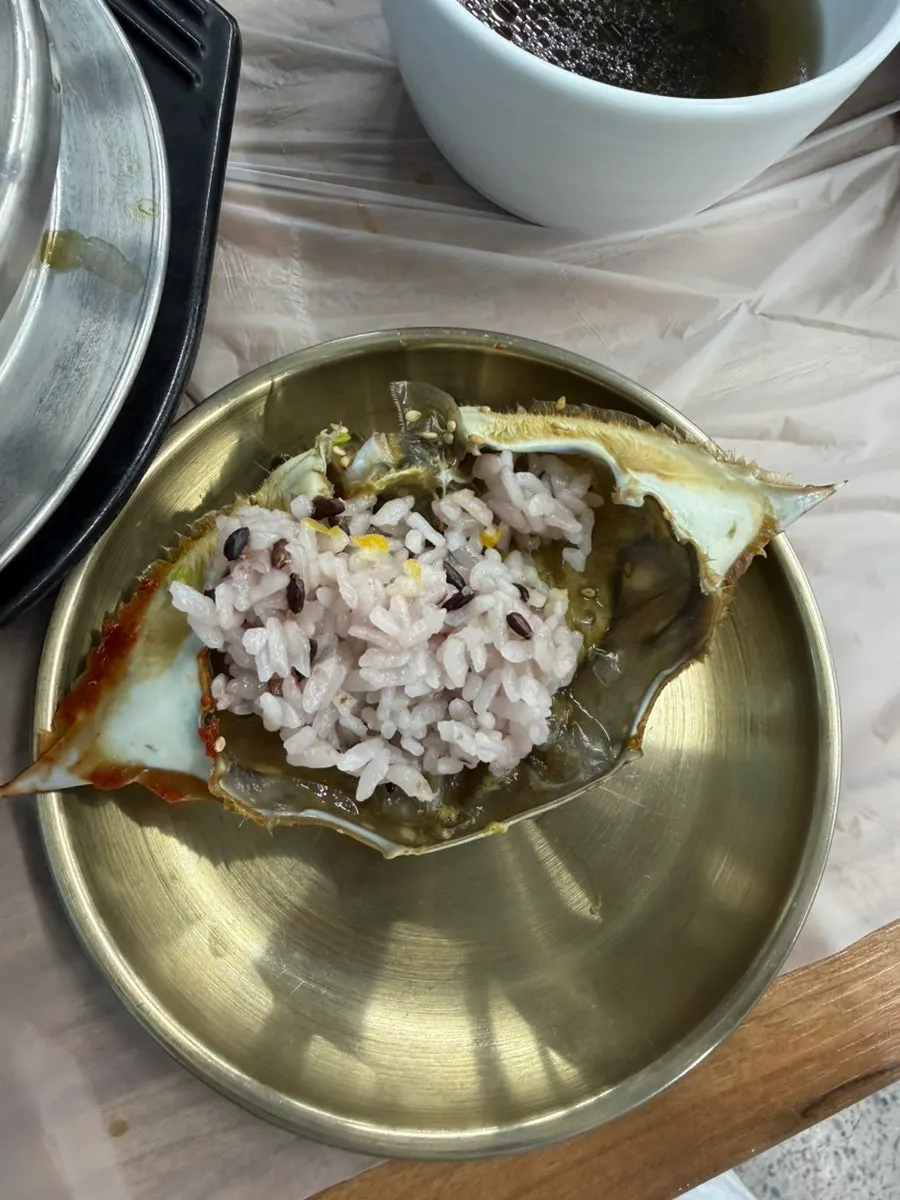 Blue crab jang packed with meat