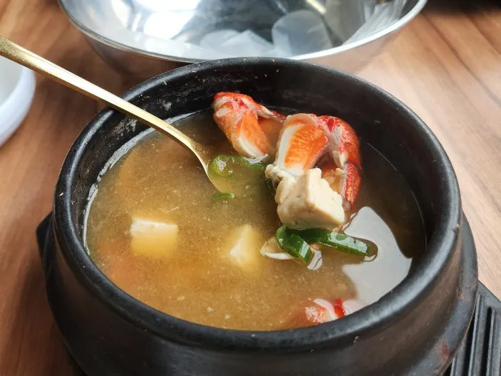 더도게장 기본 반찬 한 상