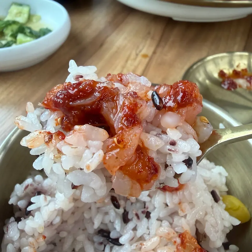 Nutrient pot rice with chestnuts and sweet pumpkin