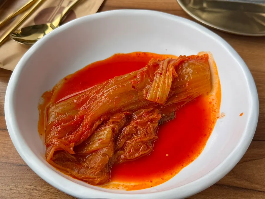 The doenjang stew served as standard