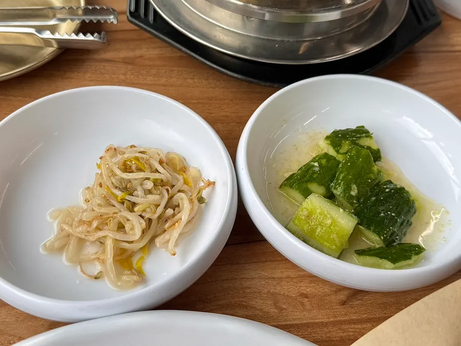Pork bulgogi included with the set