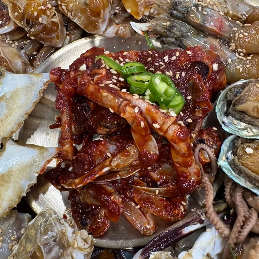 모듬장에 함께 나온 전복장