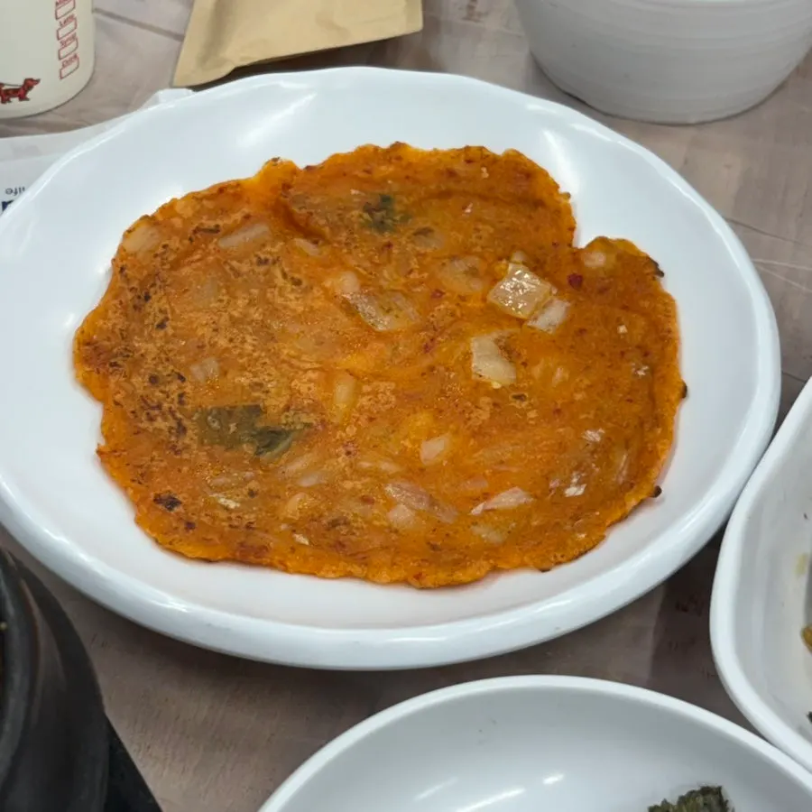 한상차림에 나온 두부튀김